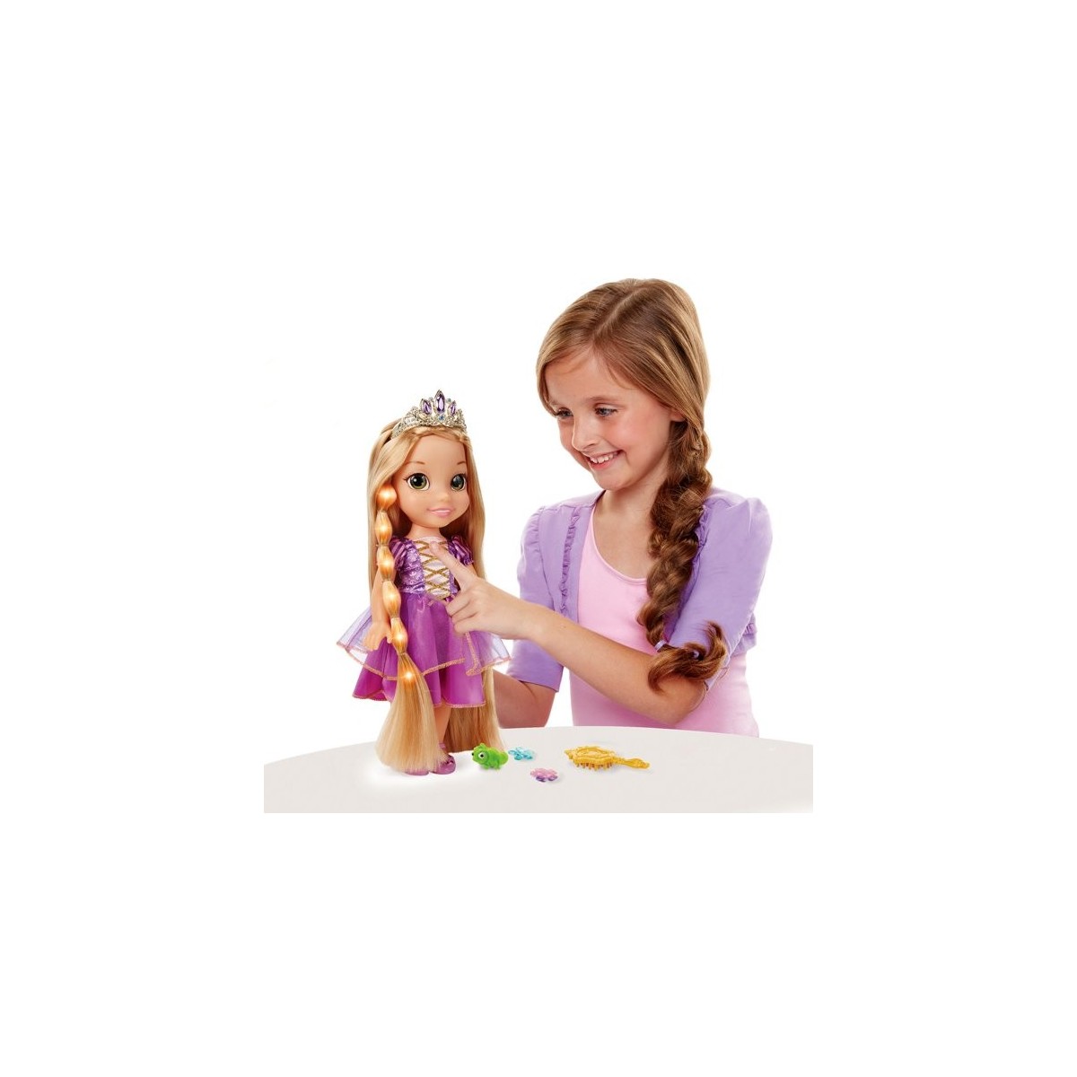 DISNEY PRINCESS RAPUNZEL HAIR GLOW