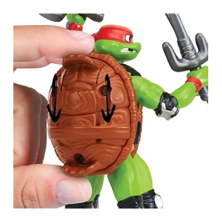 TURTLES NINJA SHELL SPIN RAFFAELLO