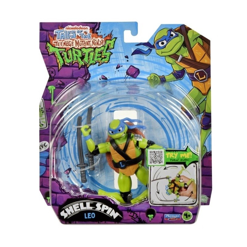 TURTLES NINJA SHELL SPIN LEONARDO