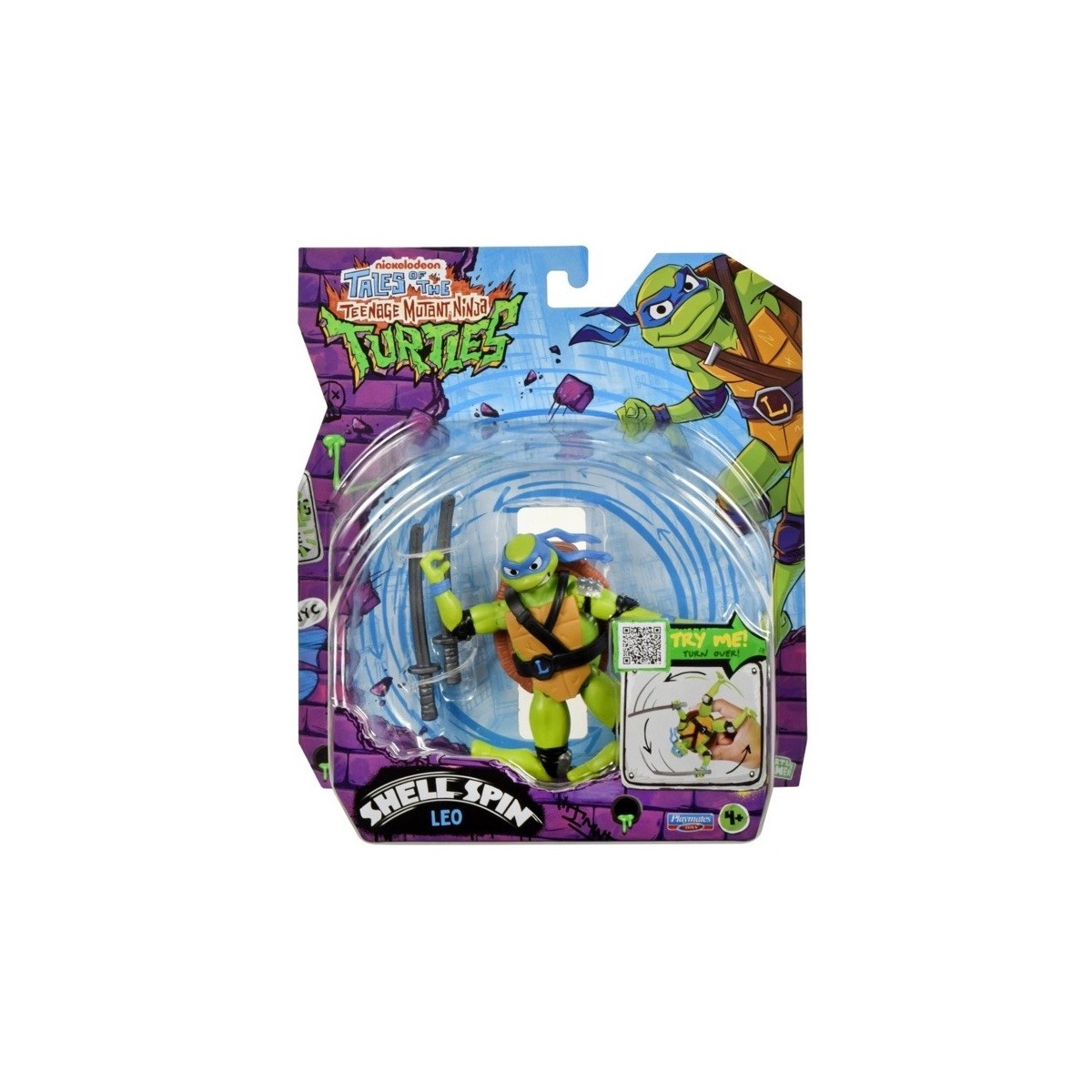 TURTLES NINJA SHELL SPIN LEONARDO