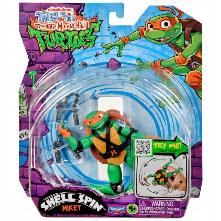 TURTLES NINJA SHELL SPIN MICHELANGELO