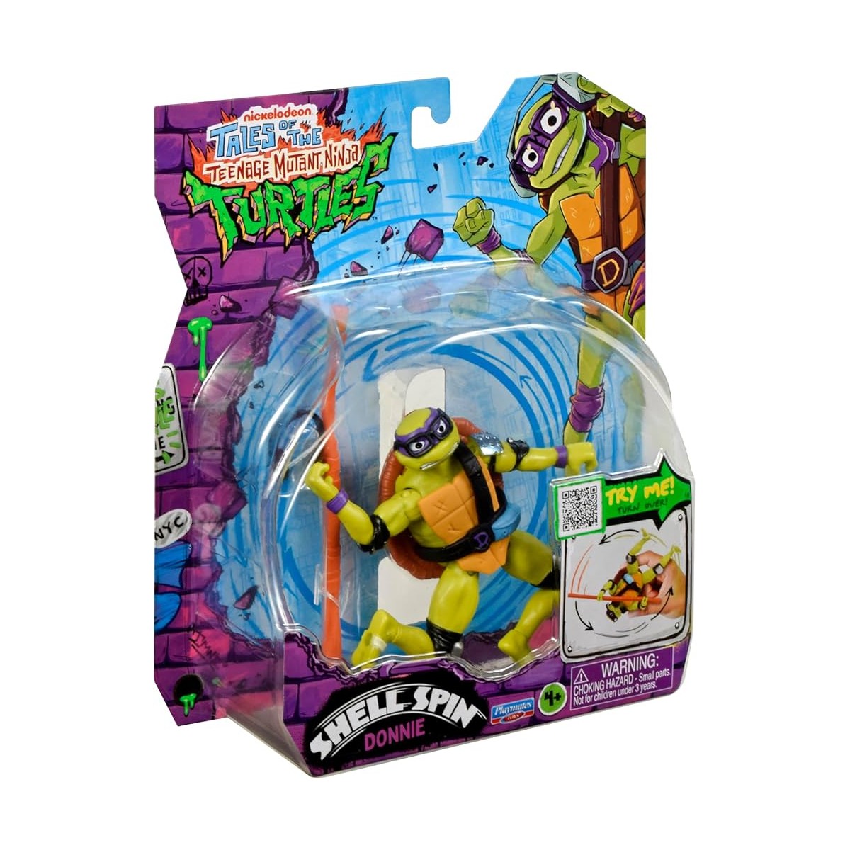 TURTLES NINJA SHELL SPIN DONATELLO