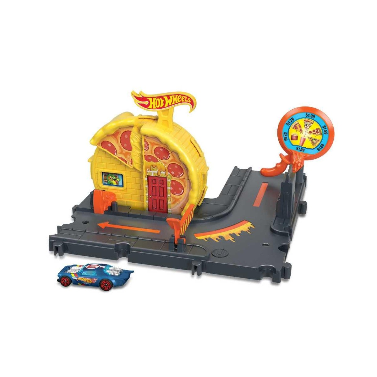 HOOTWHEELS SPEEDY PIZZA PICK-UP