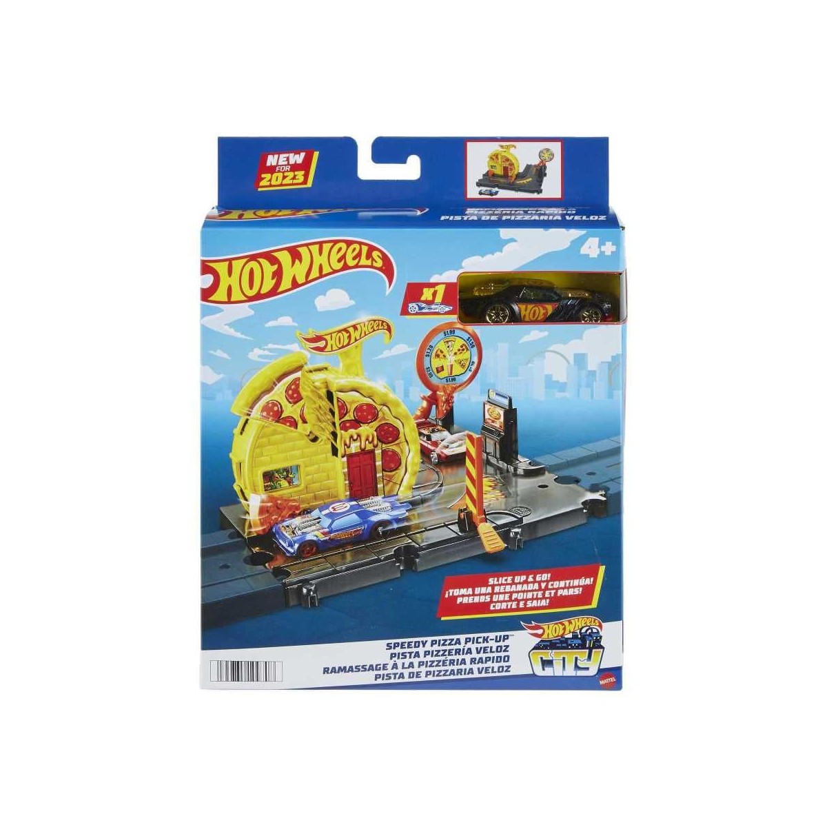 HOOTWHEELS SPEEDY PIZZA PICK-UP