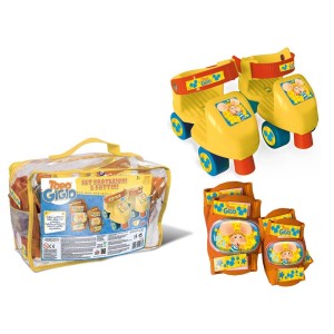 TOPO GIGIO SET PATTINI C/PROTEZIONI