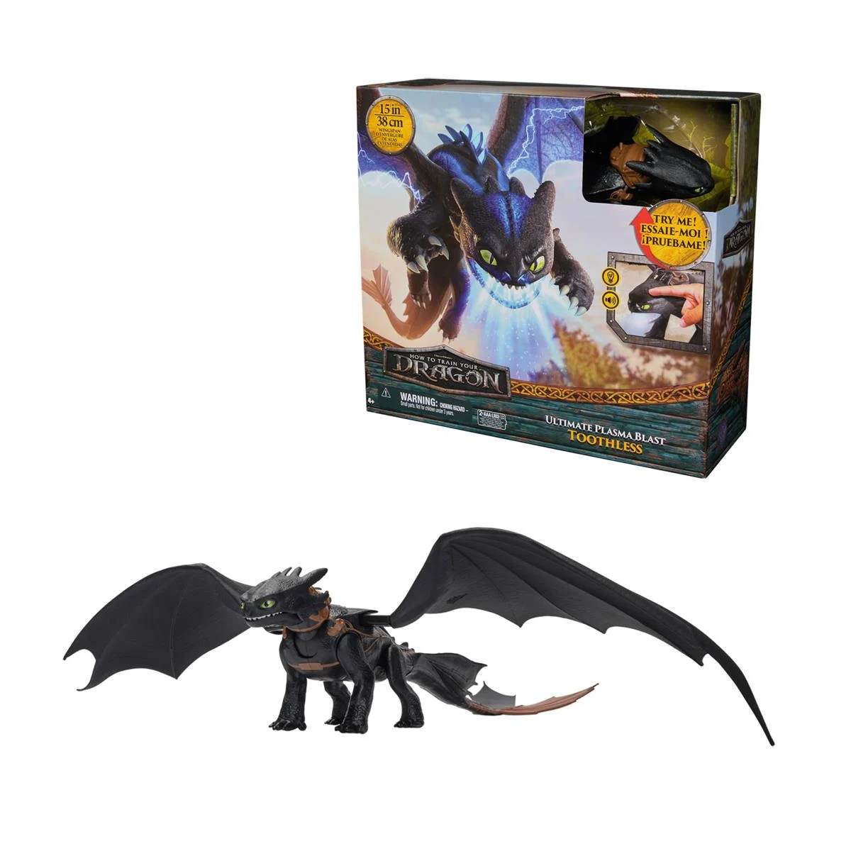 DRAGON TOOTHE LESS ULTIMATE PLASMA BLAT 38CM.