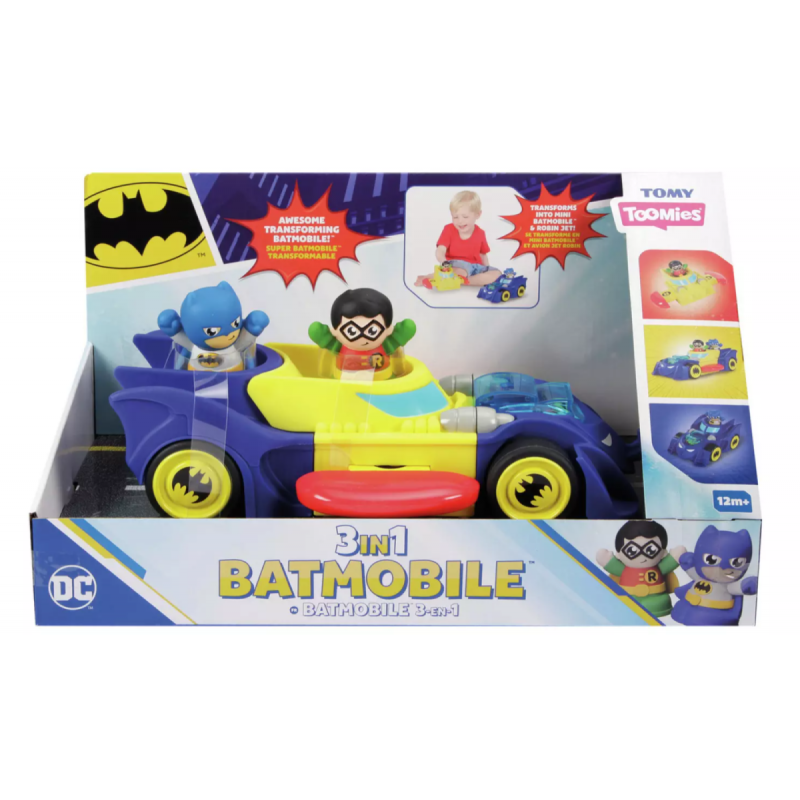 TOOMIES DC BATMOBILE 3 IN 1