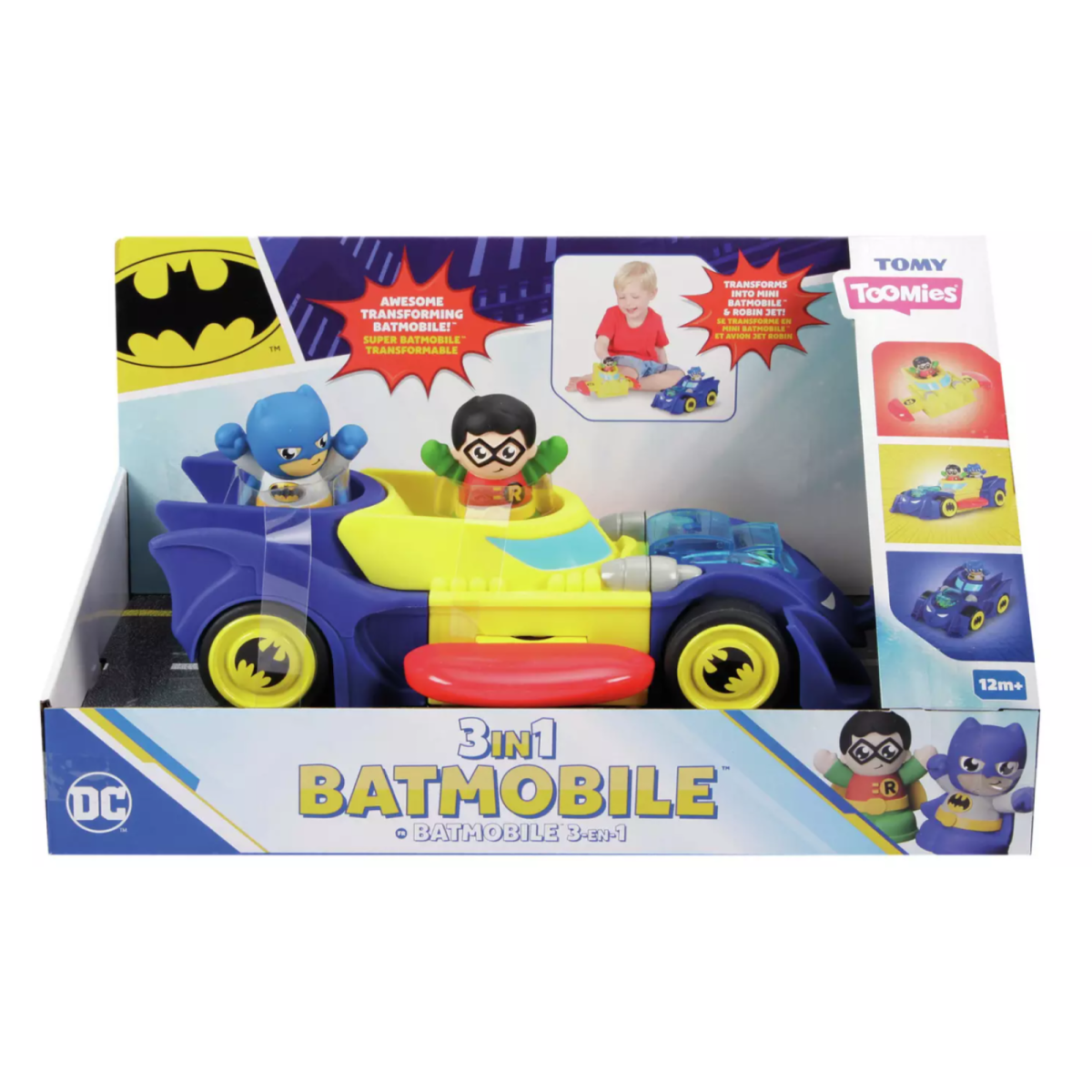 TOOMIES DC BATMOBILE 3 IN 1