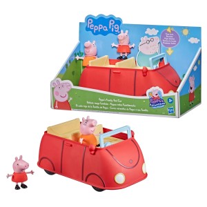 PEPPA PIG FAMIGLIA AUTO ROSSA