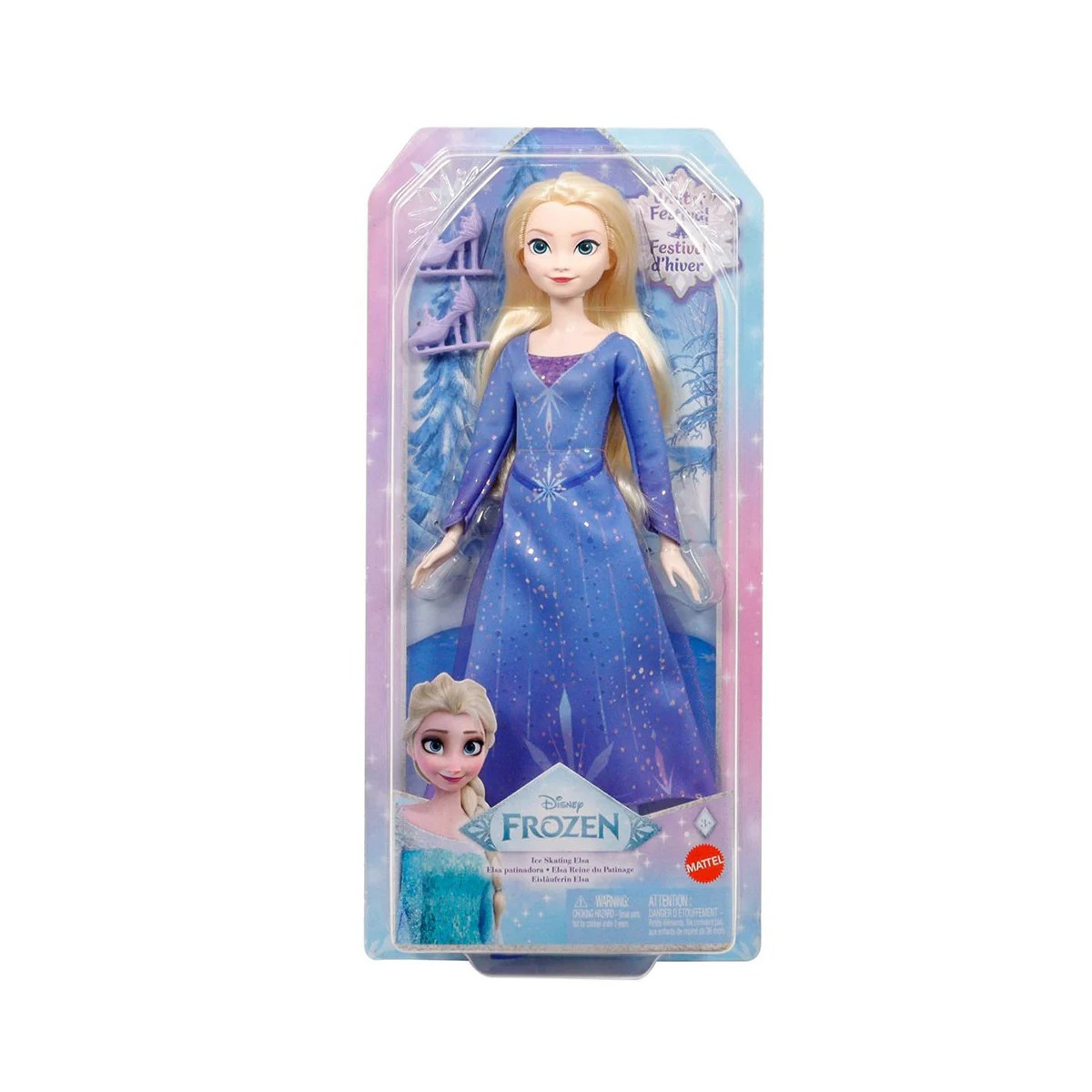 FROZEN ELSA PATTINATRICE SUL GHIACCIO