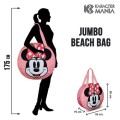 Minnie Mous Borsa da Spiaggia Jumboe Face