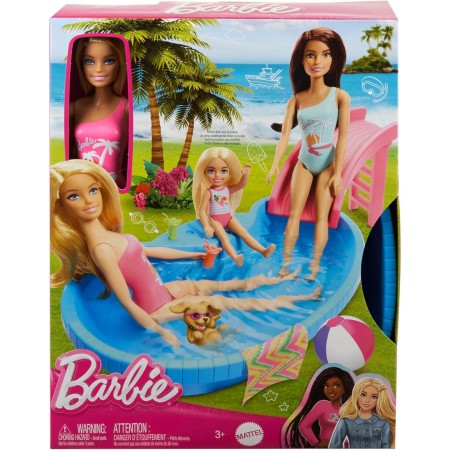 BARBIE PISCINA C/BAMBOLA