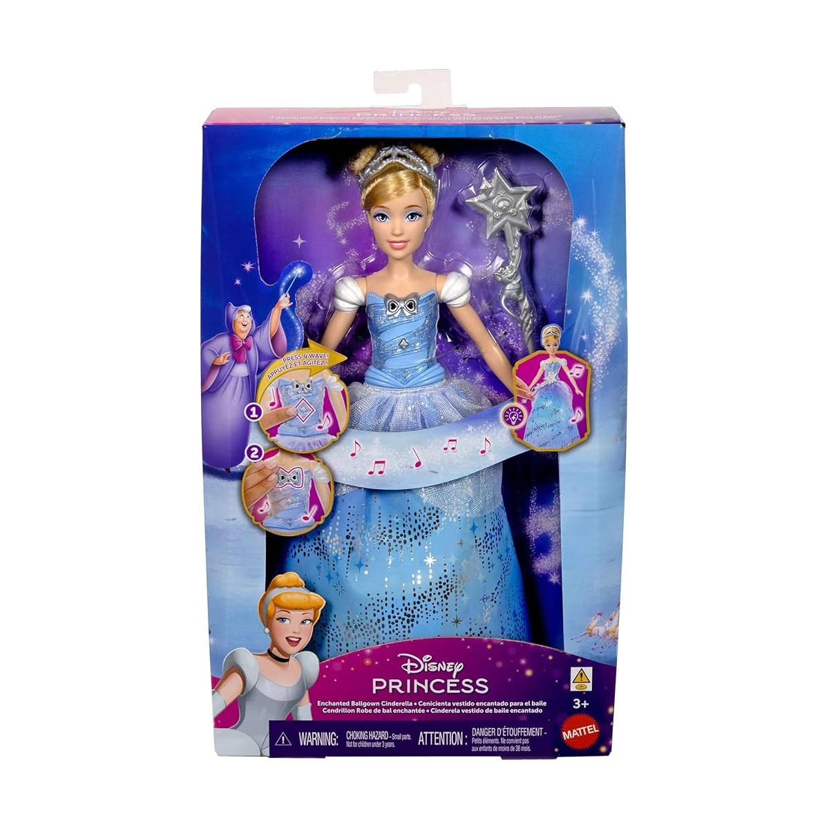 PRINCESS CENERENTOLA ABITO LUMINOSO