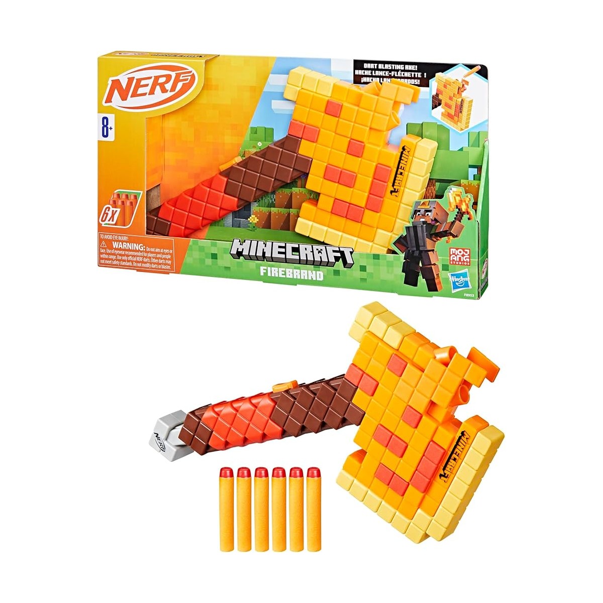 NERF MINECRAFT FIREBRAN
