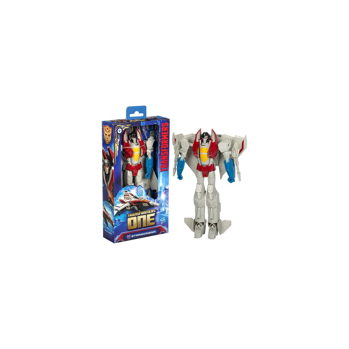 TRANSFORMERS ONE STARSCREAM 28CM.