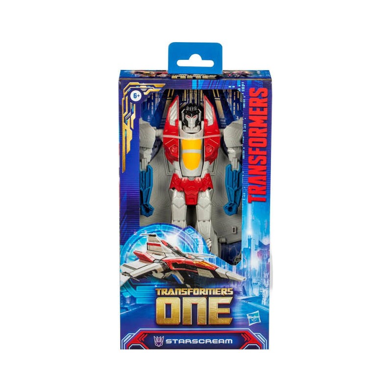 TRANSFORMERS ONE STARSCREAM 28CM.