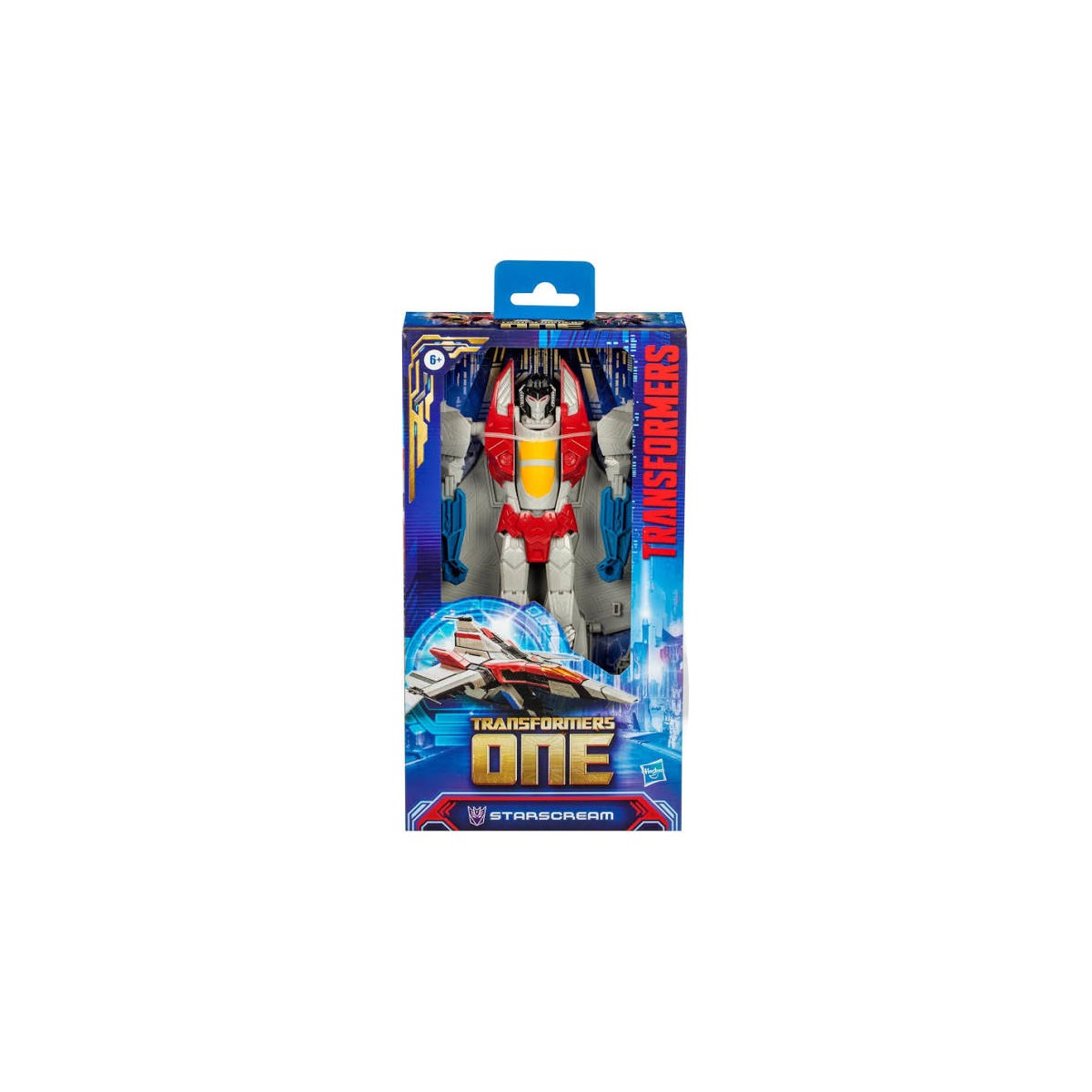 TRANSFORMERS ONE STARSCREAM 28CM.