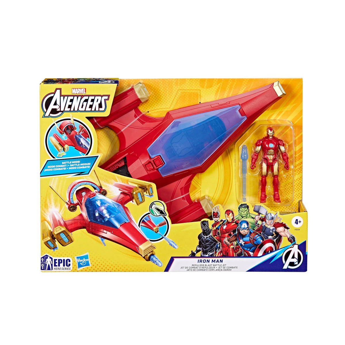 MARVEL AVENGERS IRON MAN JET DA COMBATTIMENTO