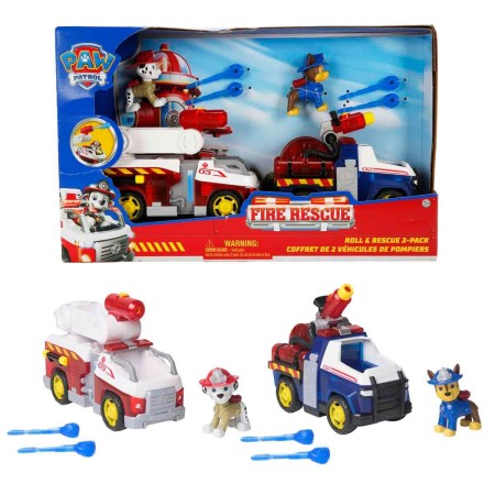 PAW PATROL FIRE RESCUE ROLL & RESCUE 2 PACK