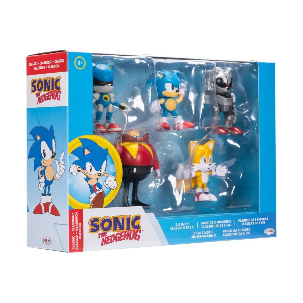 SONIC THE HEDGEHOG SET 5 PERSONAGGI