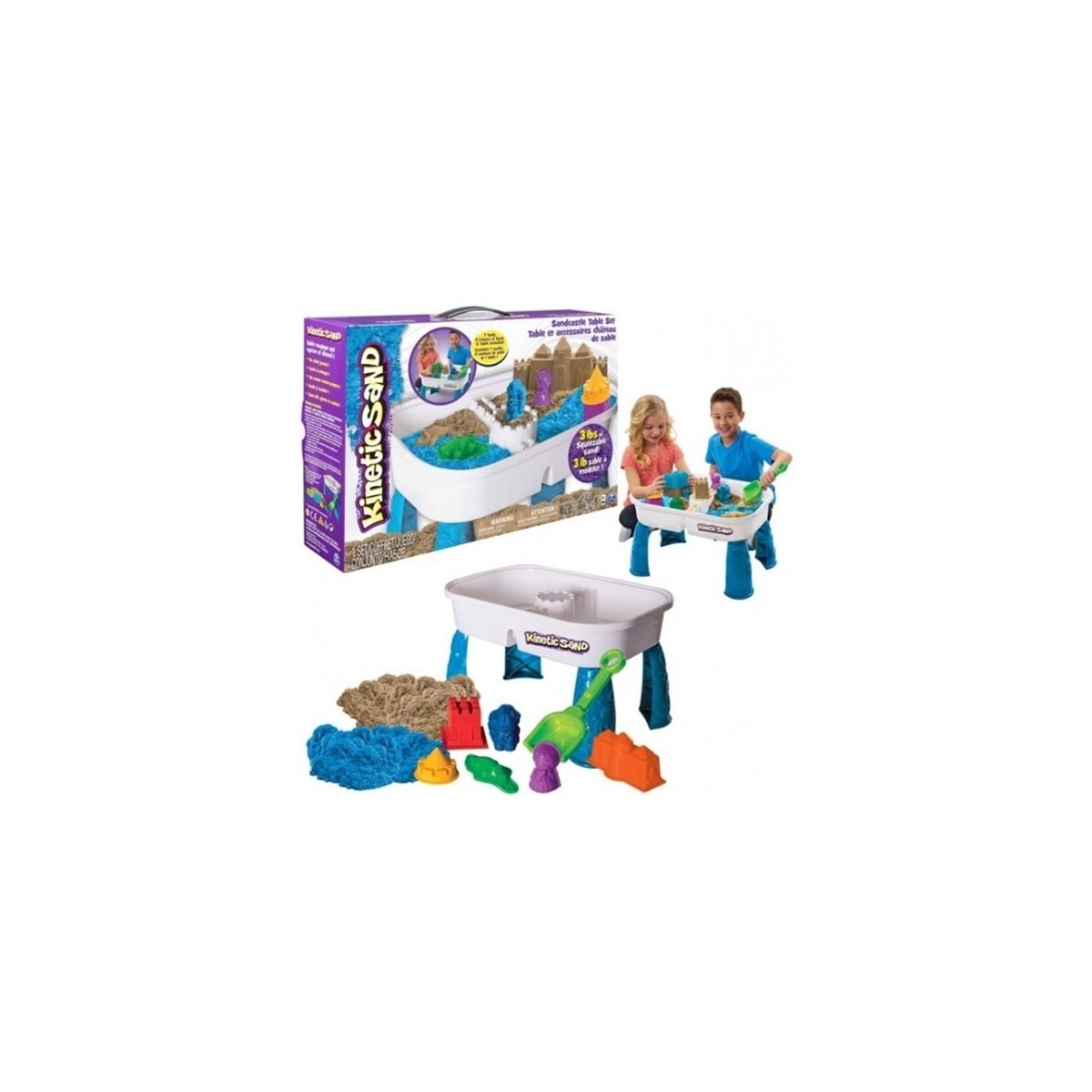 KINETIC SAND TAVOLO SET CASTELLO