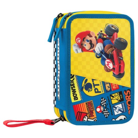SUPERMARIO MARIOKART ASTUCCIO 3 ZIP