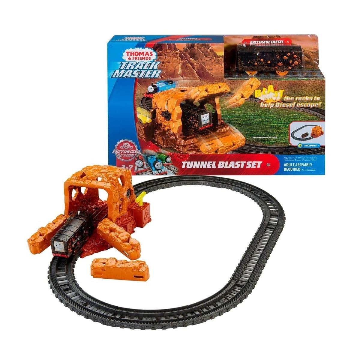 THOMAS & FRIENDS TUNNEL BLAST SET