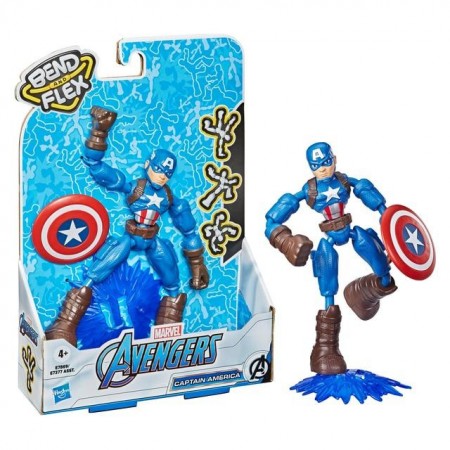 AVENFERS CAPITAN AMERICA PERS. BEND AND FLEX