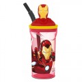 AVENGERS IRON MAN BICCHIERE 3D