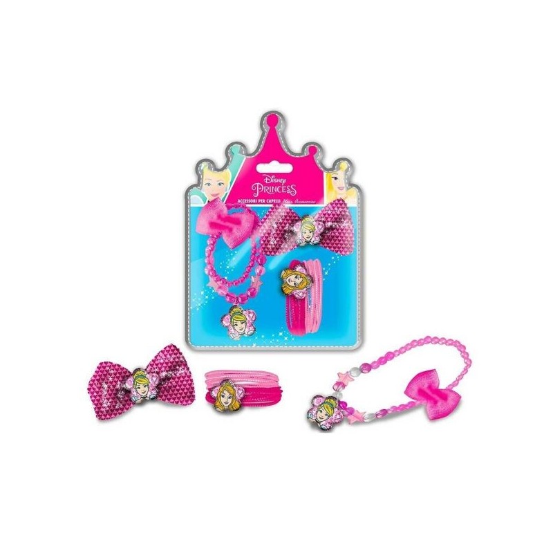 PRINCESS COLLANA C/ACC. CAPELLI