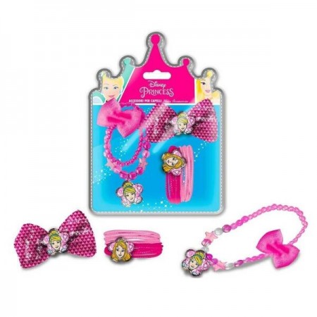PRINCESS COLLANA C/ACC. CAPELLI
