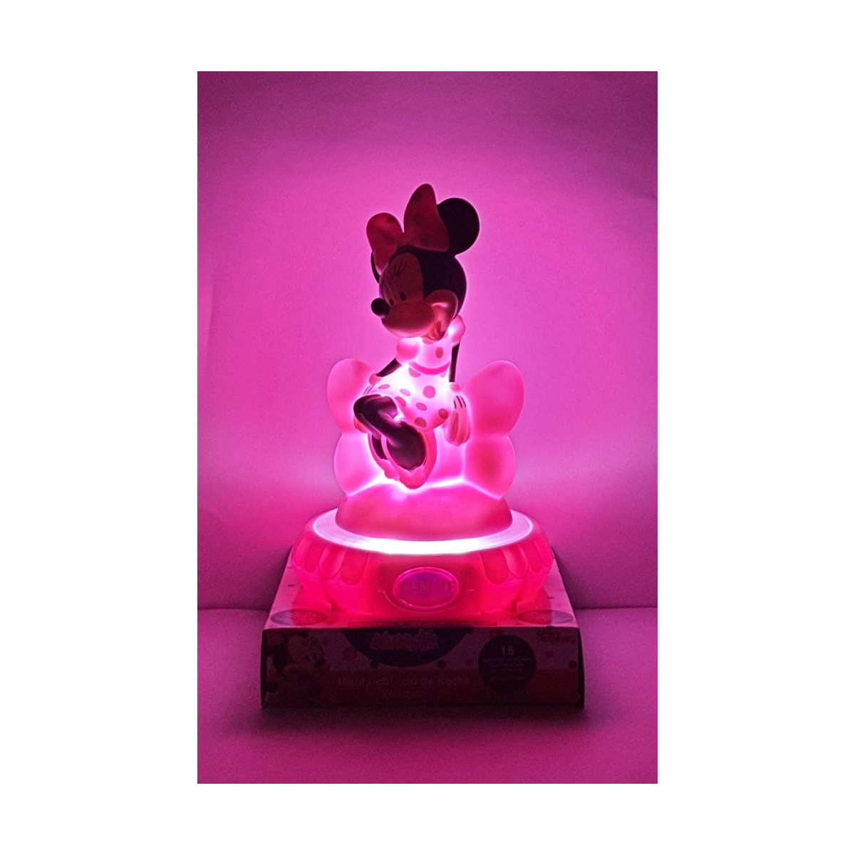 MINNIELAMPADA 3D CON FORMA