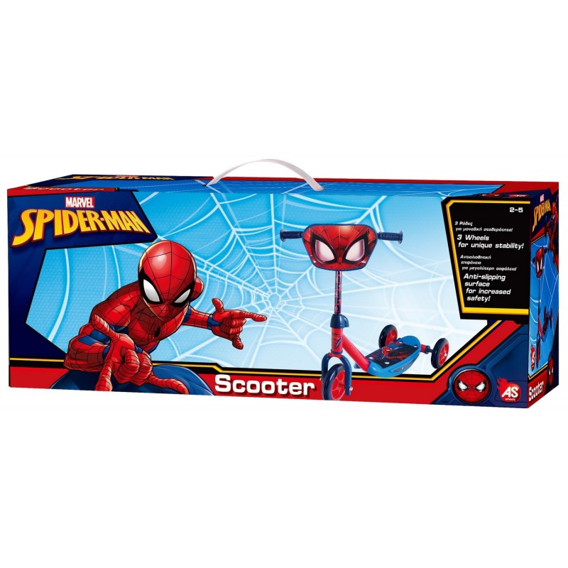 SPIDERMAN MONOPP. 3 RUOTE