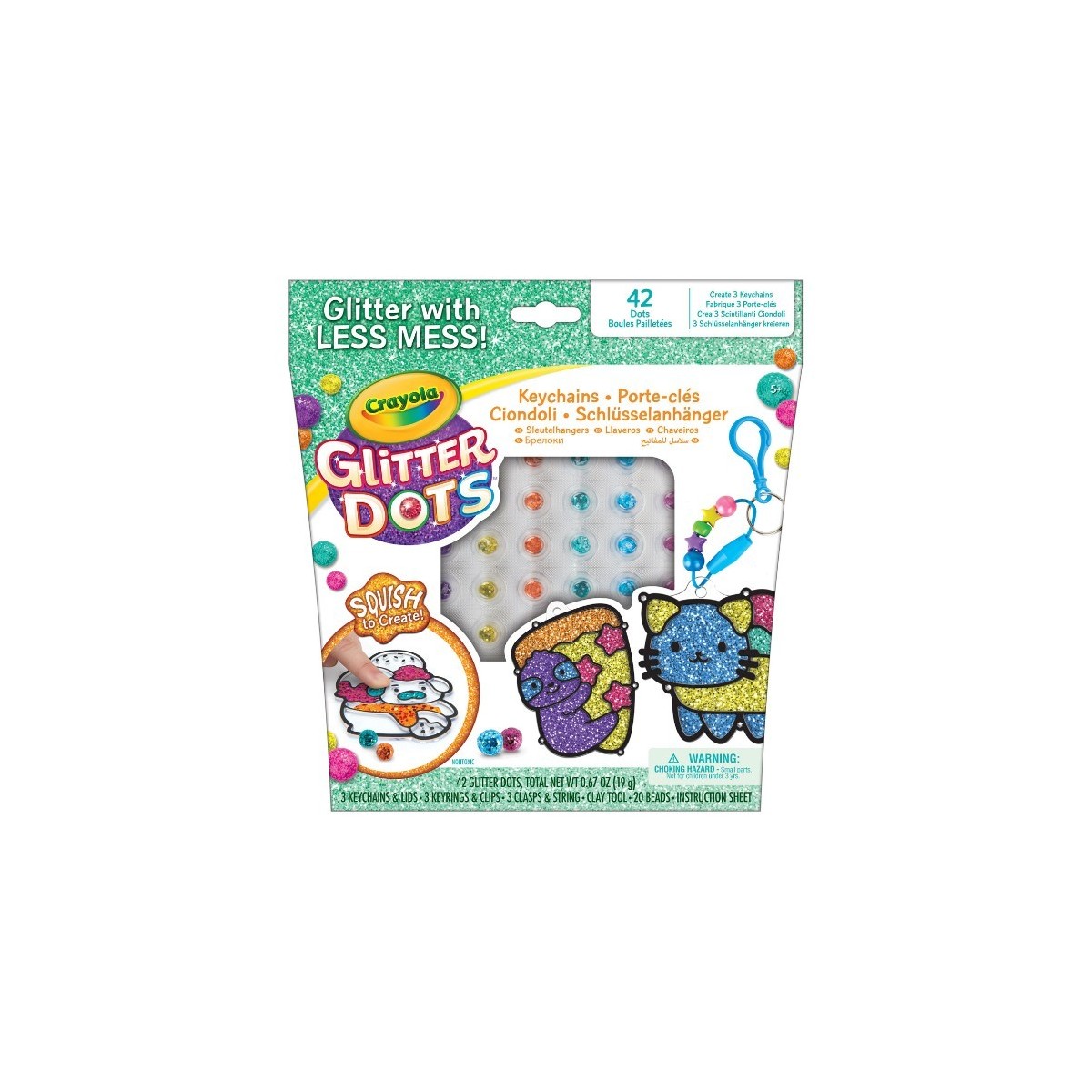 GLITTER DOTS CIONDOLI SCINTILLANTI