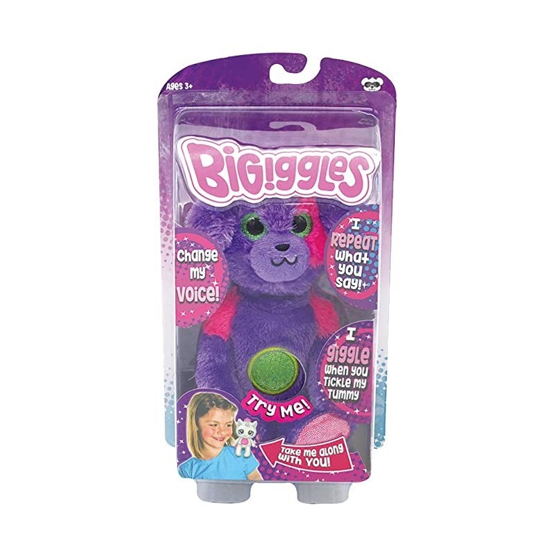 BIGIGGLES PELUCHE INTERATTIVO