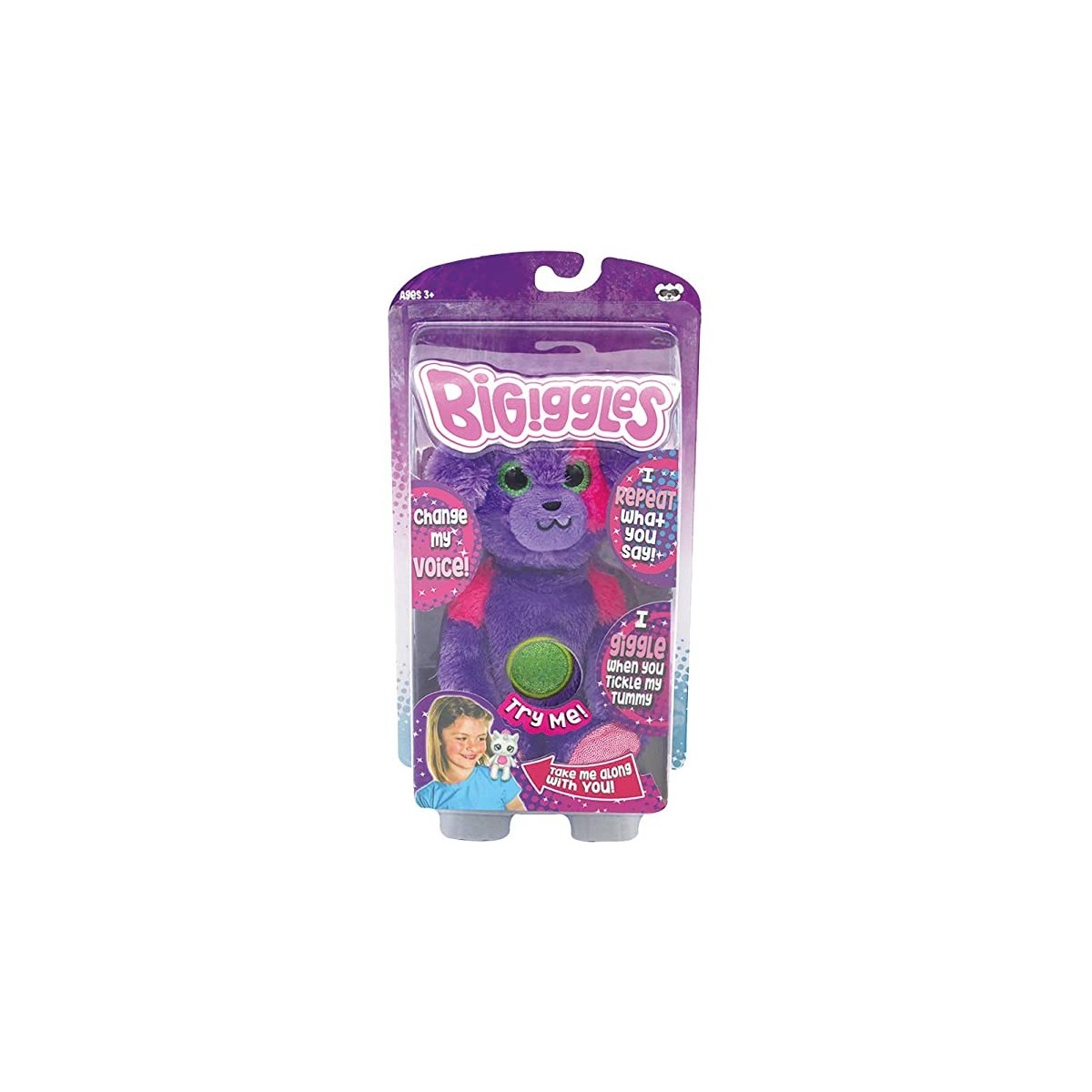 BIGIGGLES PELUCHE INTERATTIVO