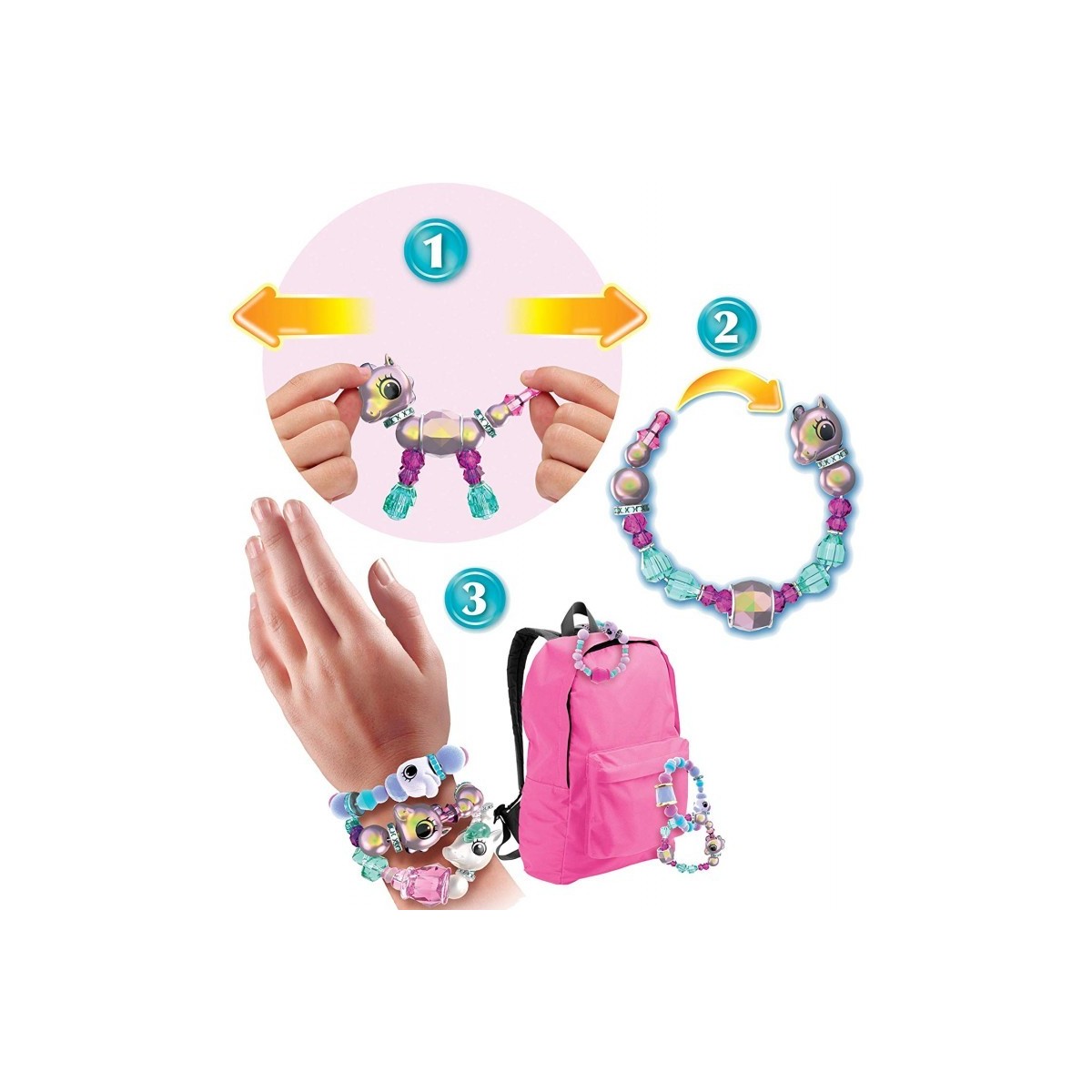 TWISTY PETS BLISTER 3 PERS.