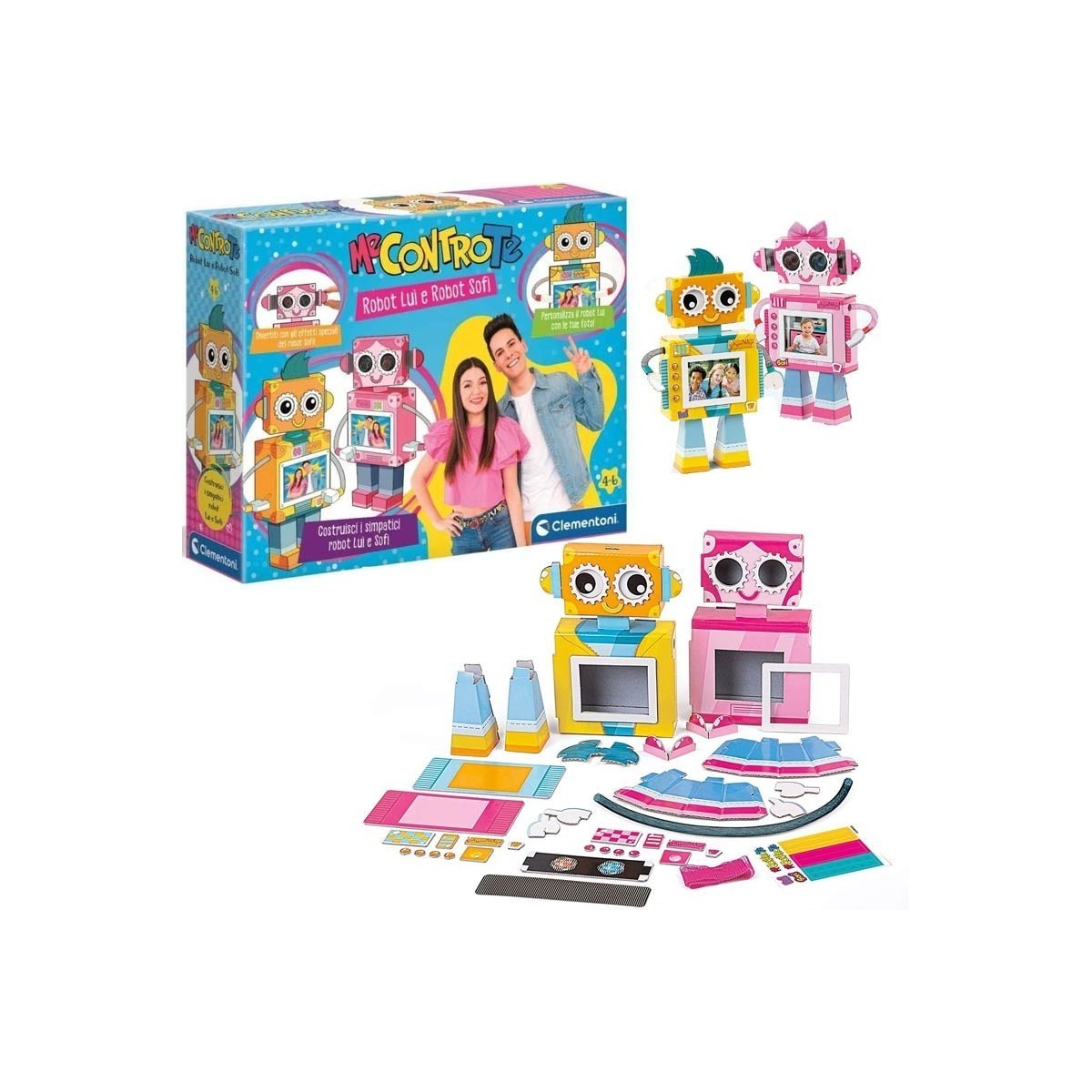 ME CONTRO T ROBOT LUI E SOFI'