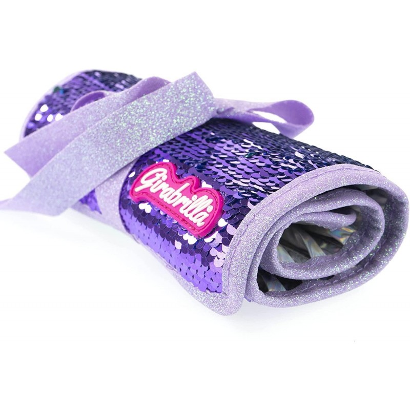 GIRABRILLA PUFFER PENCIL CASE VIOLA