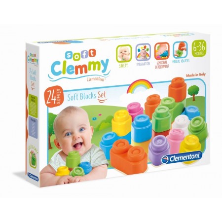 CLEMMY 24 SOFT BLOCKS