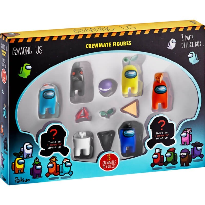 AMONG US CONFEZIONE 6 PERSONAGGI C/ACC.