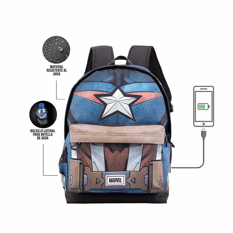CAPITAN AMERICA ZAINO AMER.