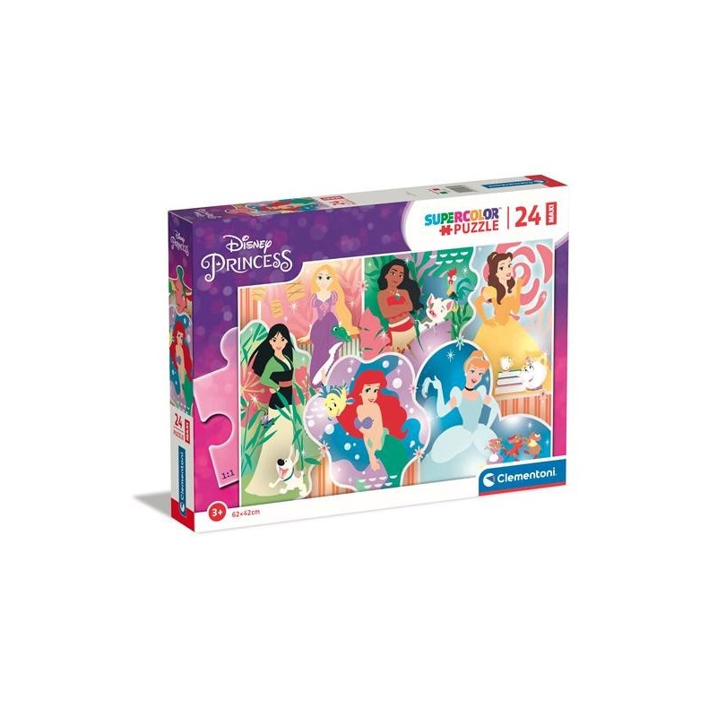 PRINCESS PUZZLE MAXI 24PZ.