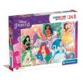 PRINCESS PUZZLE MAXI 24PZ.