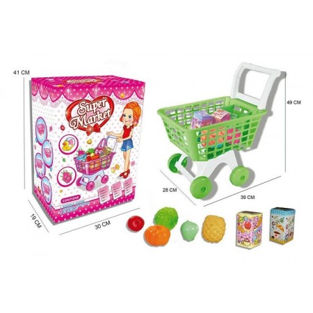 SUPER MARKET CARRELLO SPESA