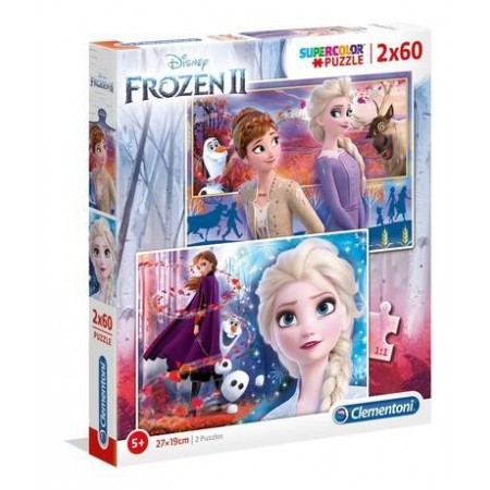FROZEN II PUZZLE 2X60PZ.