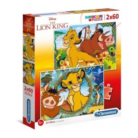 RE LEONE PUZZLE 2X60PZ.