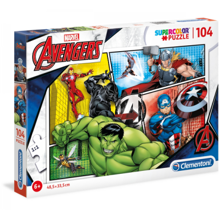 AVENGERS PUZZLE 104 PZ.