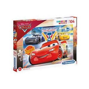 CARS PUZZLE 104 PZ.
