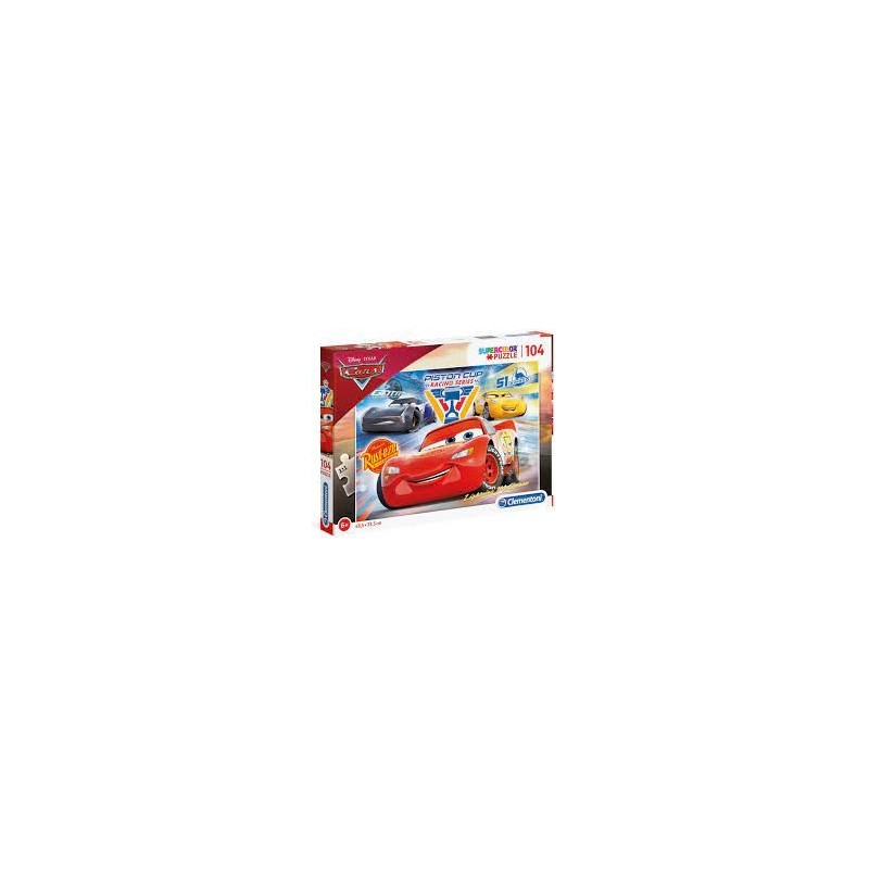 CARS PUZZLE 104 PZ.